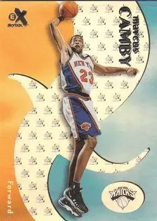 1999-00 E-X #6 - Marcus Camby - New York Knicks