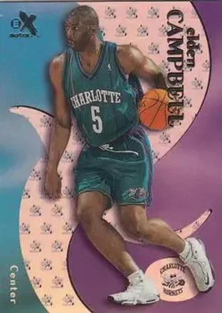 1999-00 E-X #54 - Elden Campbell - Charlotte Hornets 1999-00 E-X #54 - Elden Campbell - Charlotte Hornets