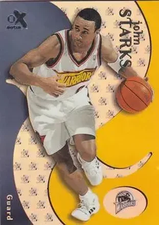 1999-00 E-X #60 - John Starks - Golden State Warriors