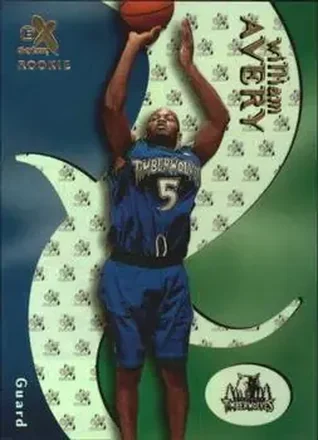 1999-00 E-X #62 - William Avery - Minnesota Timberwolves
