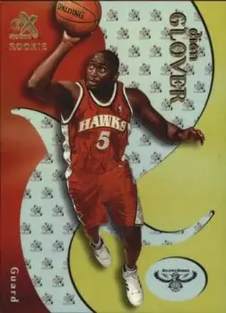 1999-00 E-X #64 - Dion Glover - Atlanta Hawks