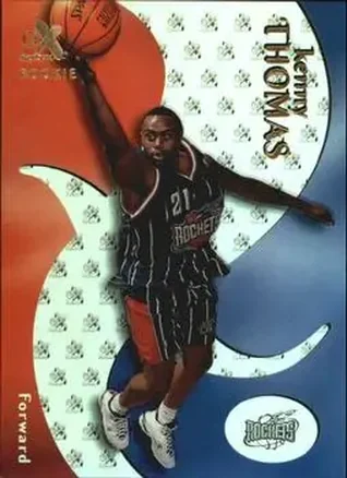 1999-00 E-X #67 - Kenny Thomas - Houston Rockets