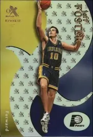 1999-00 E-X #75 - Jeff Foster - Indiana Pacers