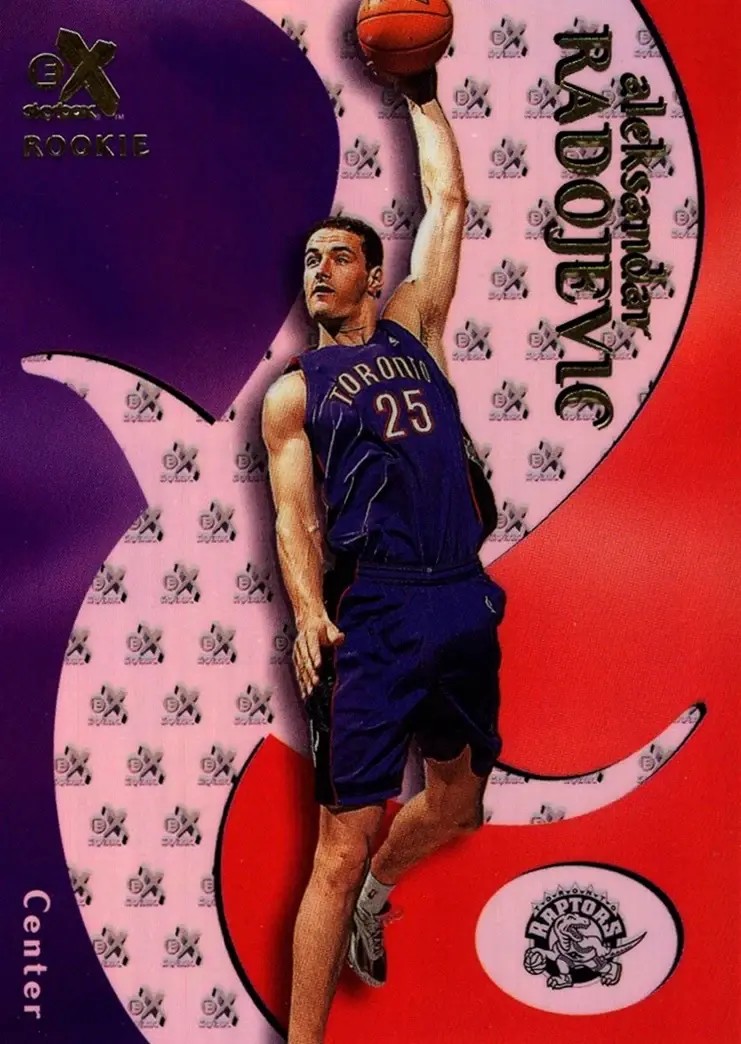 1999-00 E-X #77 Aleksandar Radojević