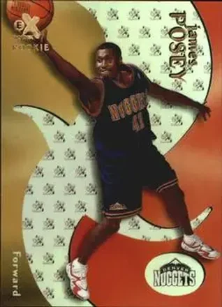 1999-00 E-X #79 - James Posey - Denver Nuggets