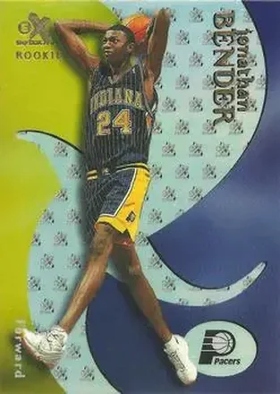1999-00 E-X #81 - Jonathan Bender - Indiana Pacers