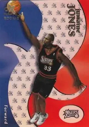 1999-00 E-X #90 - Jumaine Jones - Philadelphia 76ers