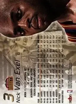 Back of Nick Van Exel