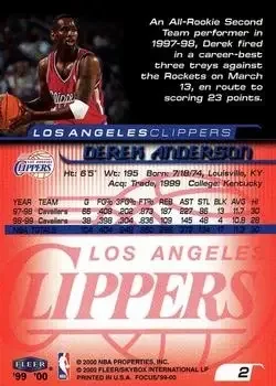 Back of Derek Anderson