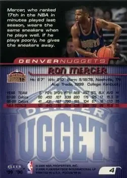 Back of Ron Mercer