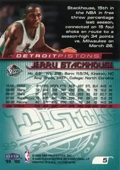 Back of Jerry Stackhouse