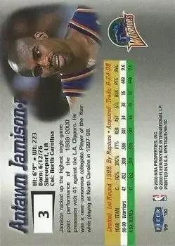 Back of Antawn Jamison