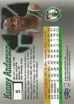 Back of Kenny Anderson
