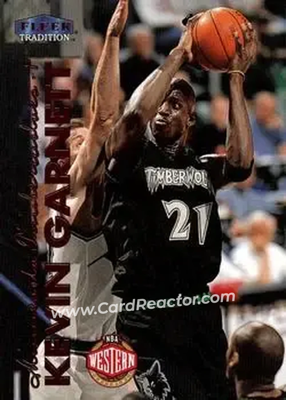 Front of Kevin Garnett