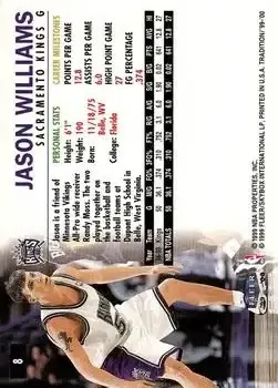 Back of Jason Williams