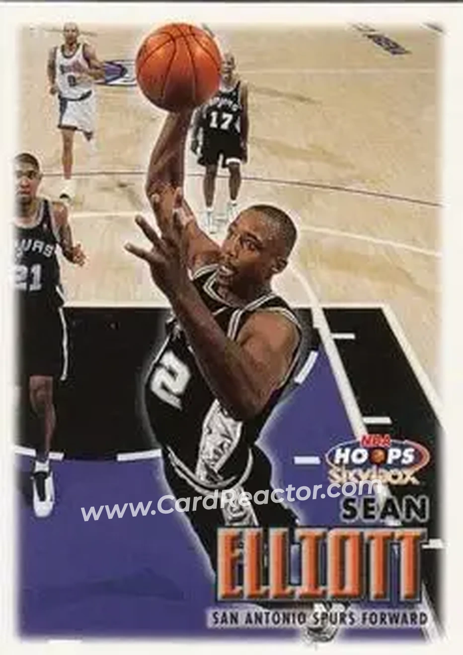 Front of Sean Elliott
