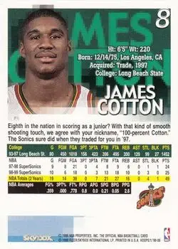 Back of James Cotton