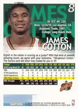 Back of James Cotton