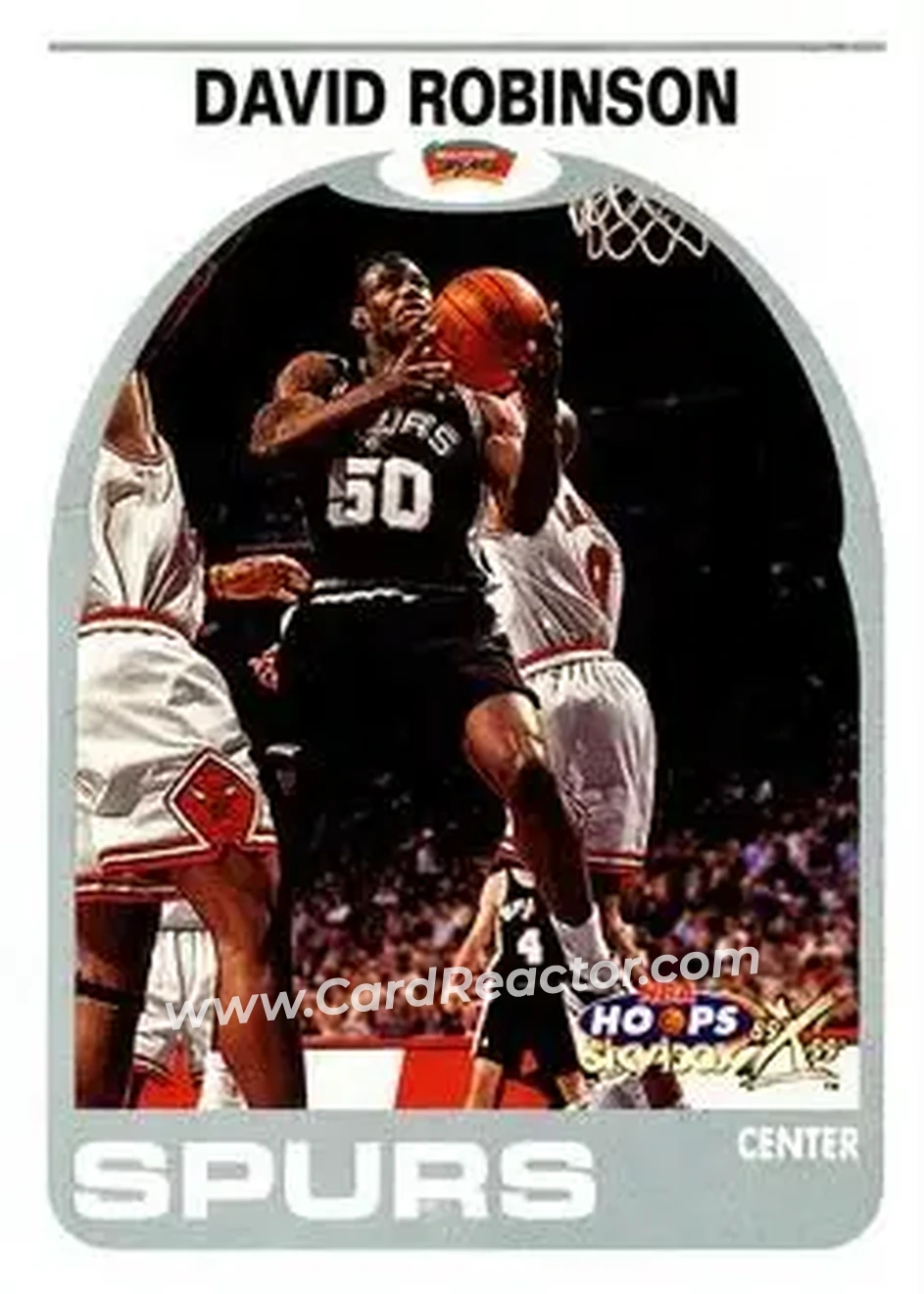Front of David Robinson