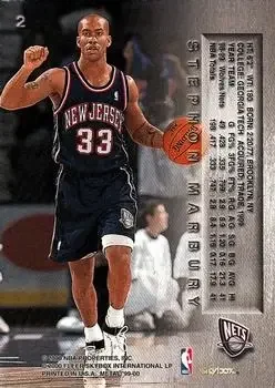 Back of Stephon Marbury