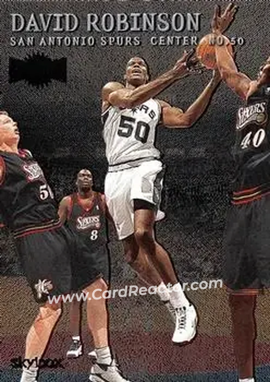 Front of David Robinson