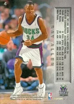 Back of Ray Allen