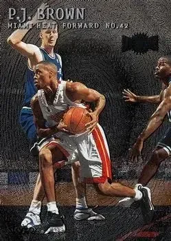 1999-00 Metal #5 P.J. Brown