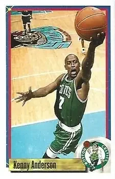 1999-00 Panini NBA Stickers #3 Kenny Anderson