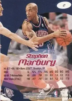 Back of Stephon Marbury