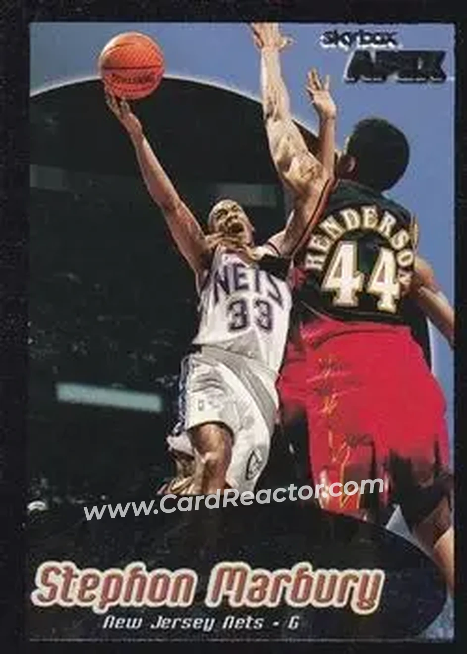 Front of Stephon Marbury