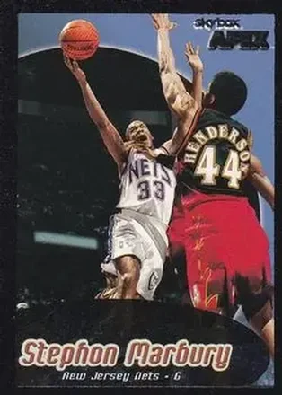 1999-00 SkyBox Apex #2 Stephon Marbury