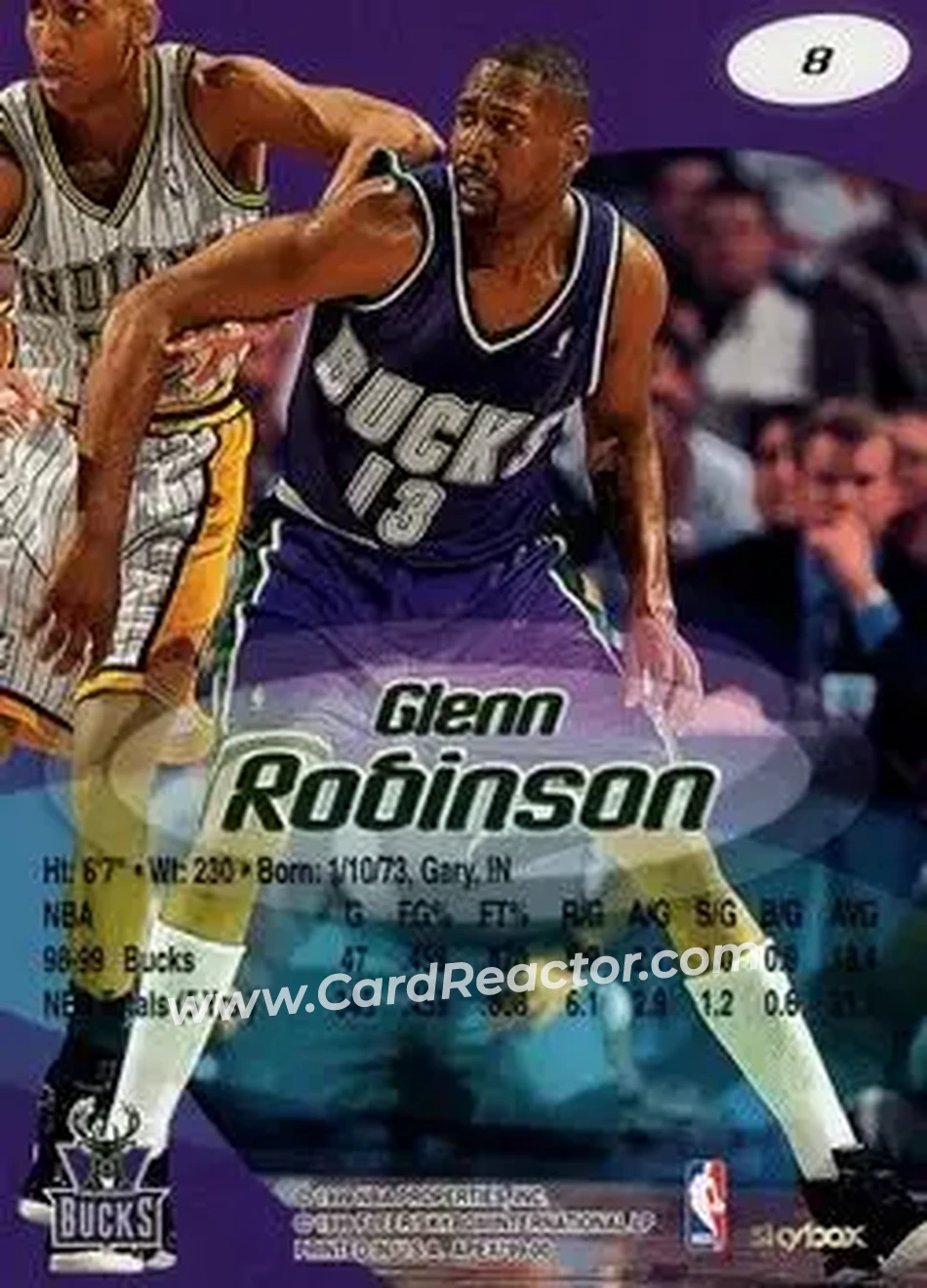 Back of Glenn Robinson