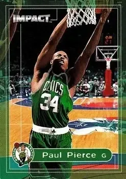 1999-00 SkyBox Impact #4 Paul Pierce