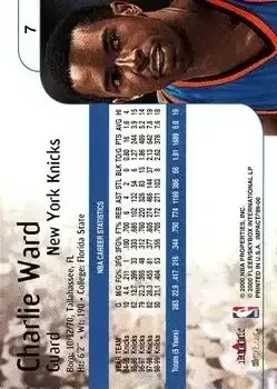 Back of Charlie Ward