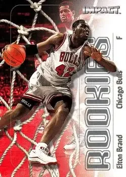 1999-00 SkyBox Impact #8 Elton Brand