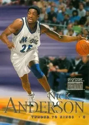 1999-00 SkyBox Premium #2 - Nick Anderson - Sacramento Kings