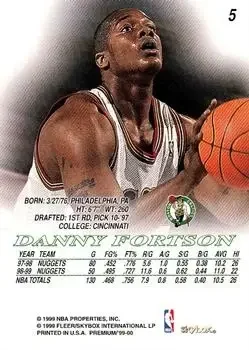 Back of Danny Fortson