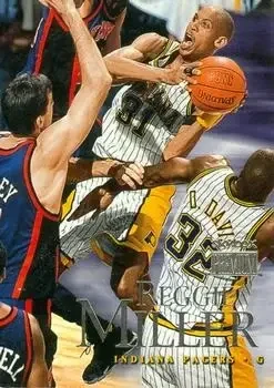 Front of Reggie Miller