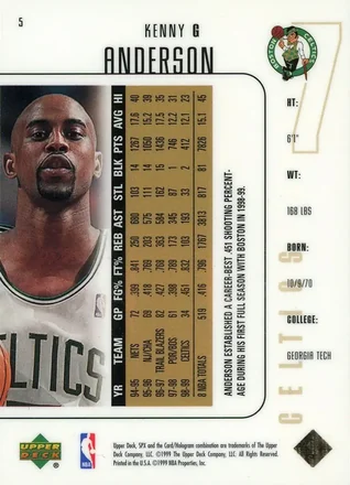 Tył: Kenny Anderson