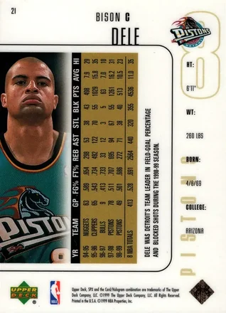 Bison Dele 裏面