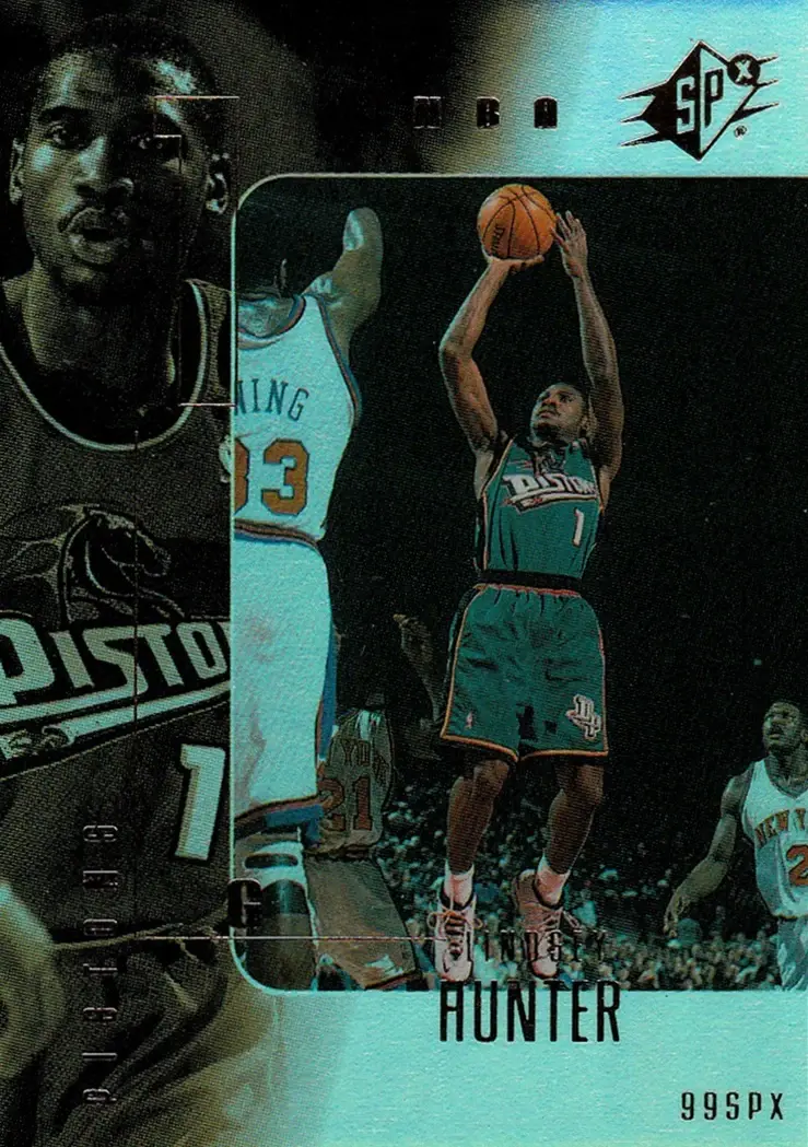 1999-00 SPx #22 Lindsey Hunter