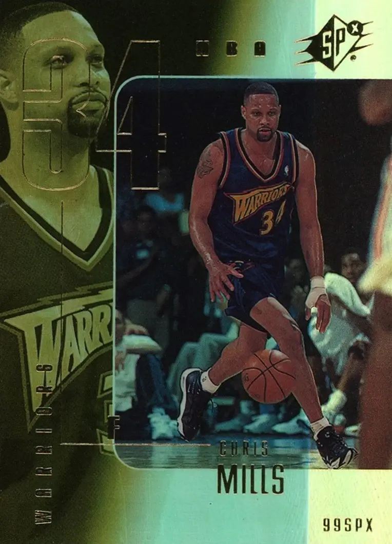 1999-00 SPx #26 Chris Mills