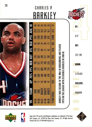 Verso de Charles Barkley