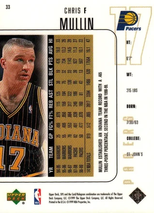 Chris Mullin Rückseite