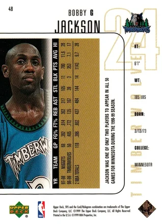 Bobby Jackson 裏面