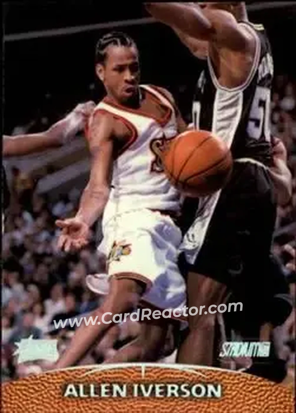 Front of Allen Iverson