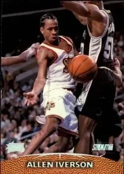 1999-00 Stadium Club #1 Allen Iverson