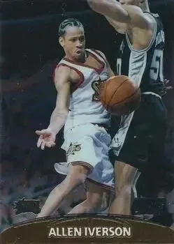 1999-00 Stadium Club Chrome #1 Allen Iverson