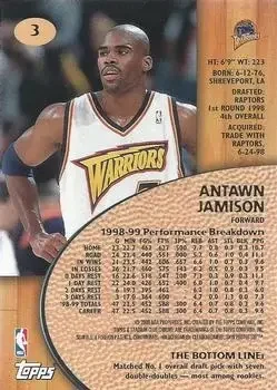 Back of Antawn Jamison