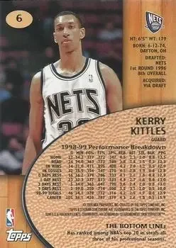 Back of Kerry Kittles